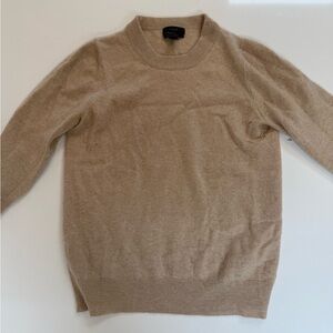 J. Crew Women’s Beige Crewneck Sweater